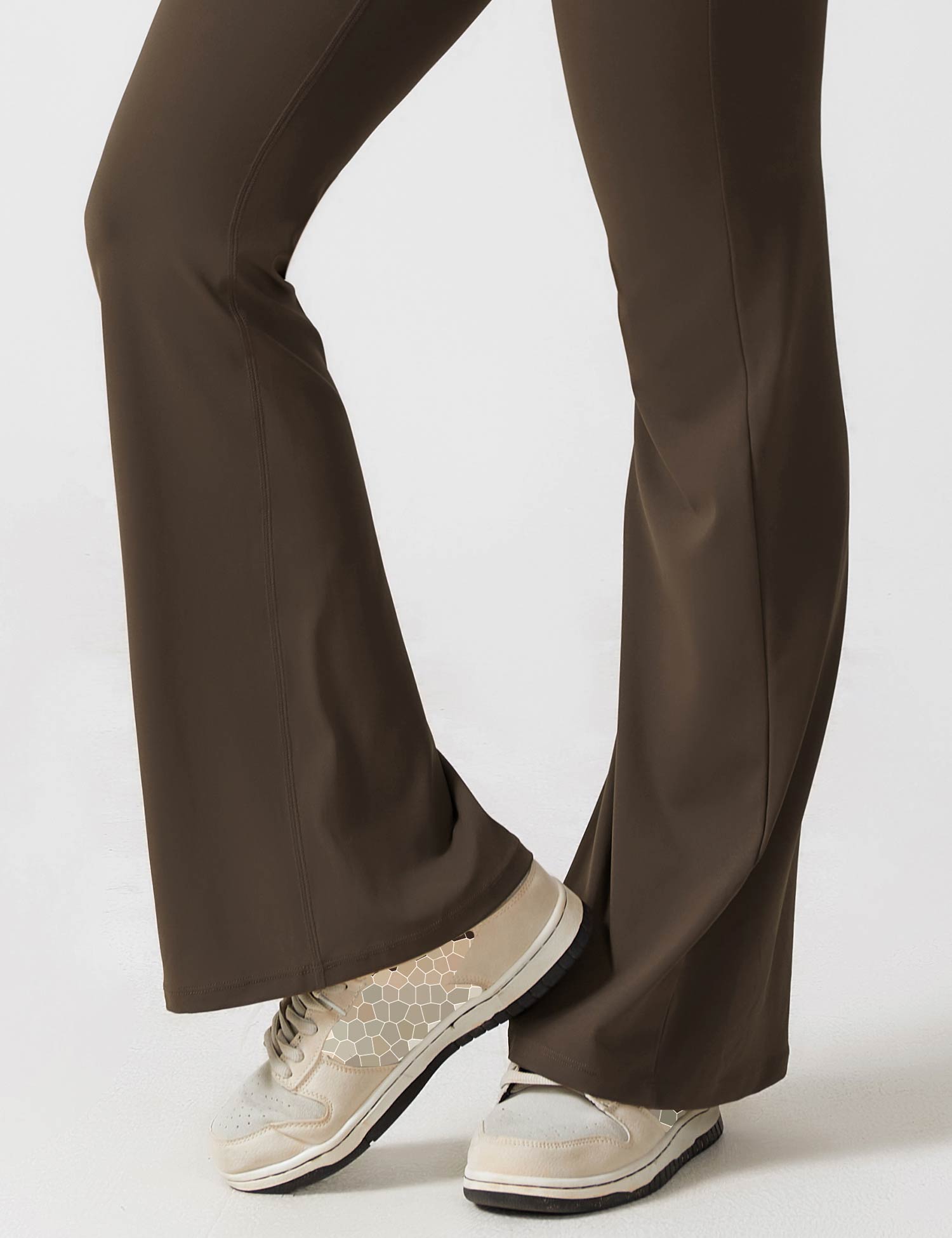 Elara's Flared V-Back Jumpsuit