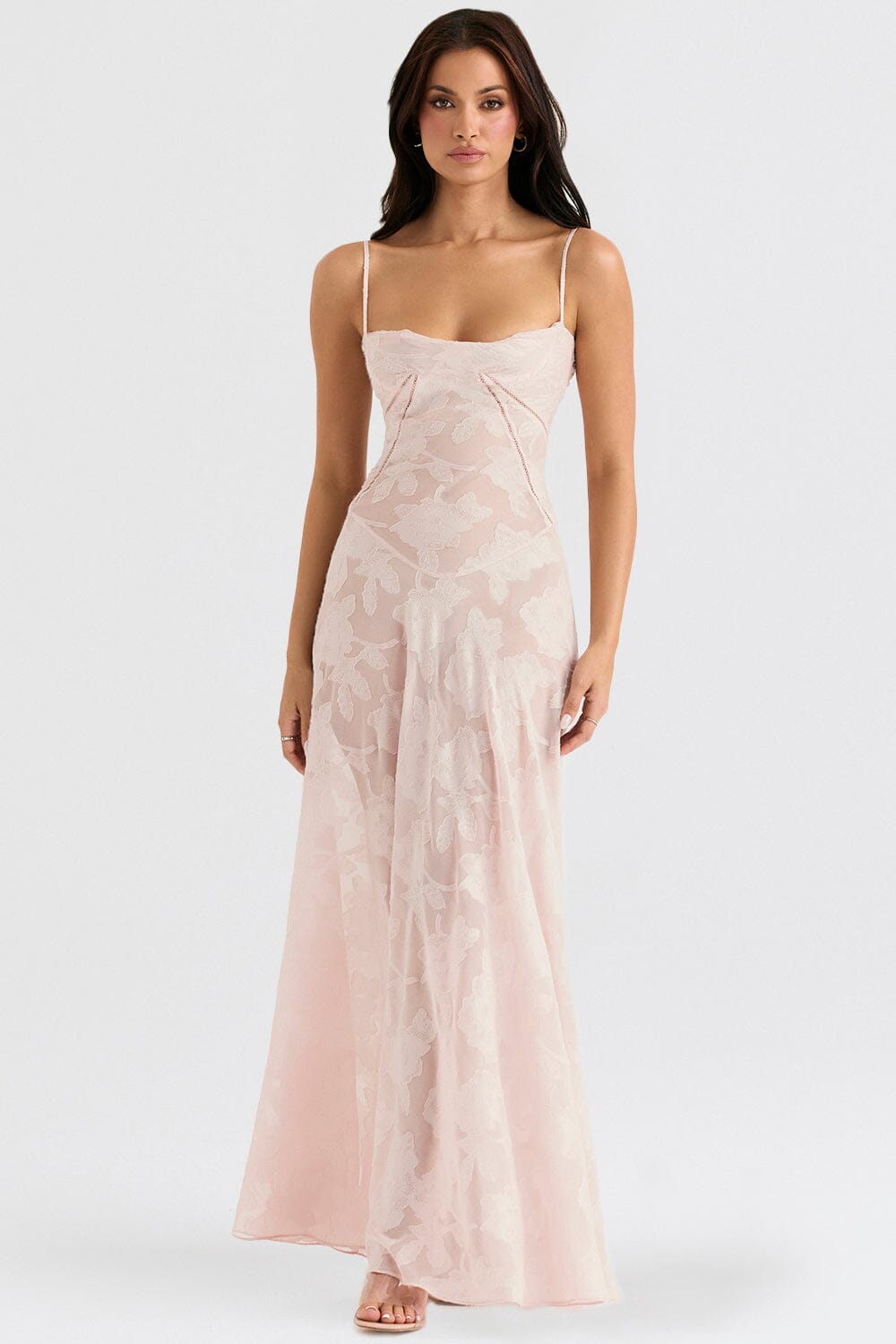 Elara's Elegant Maxi Dress