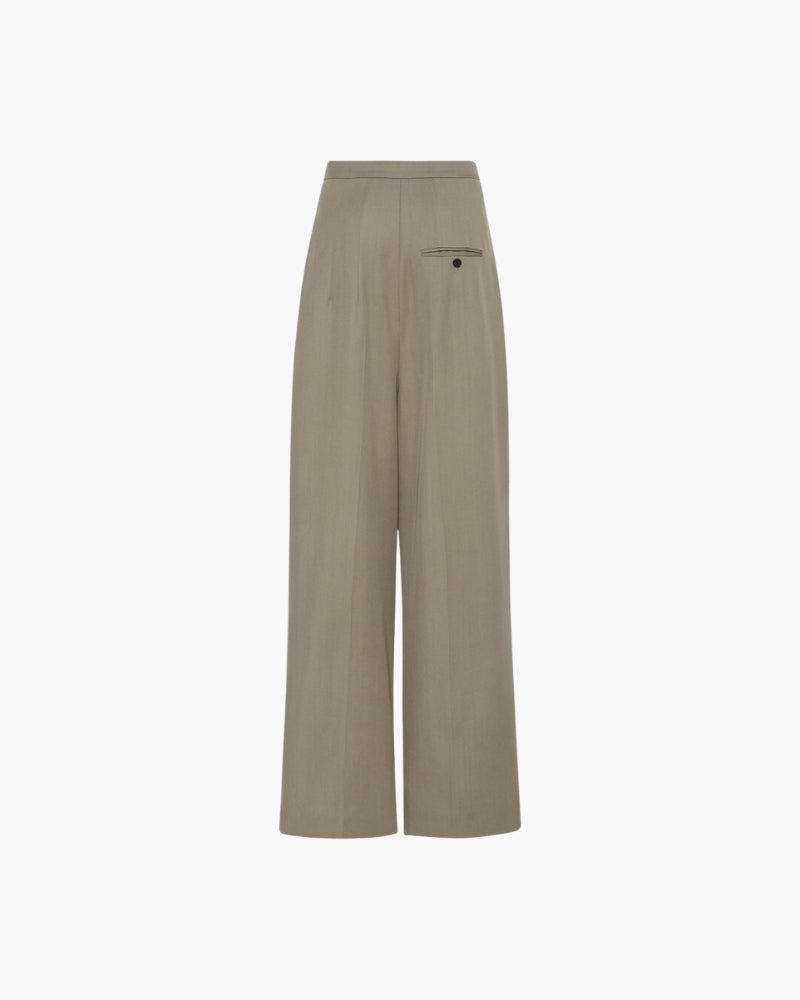 Elara's Woolen Oversized Pantalon