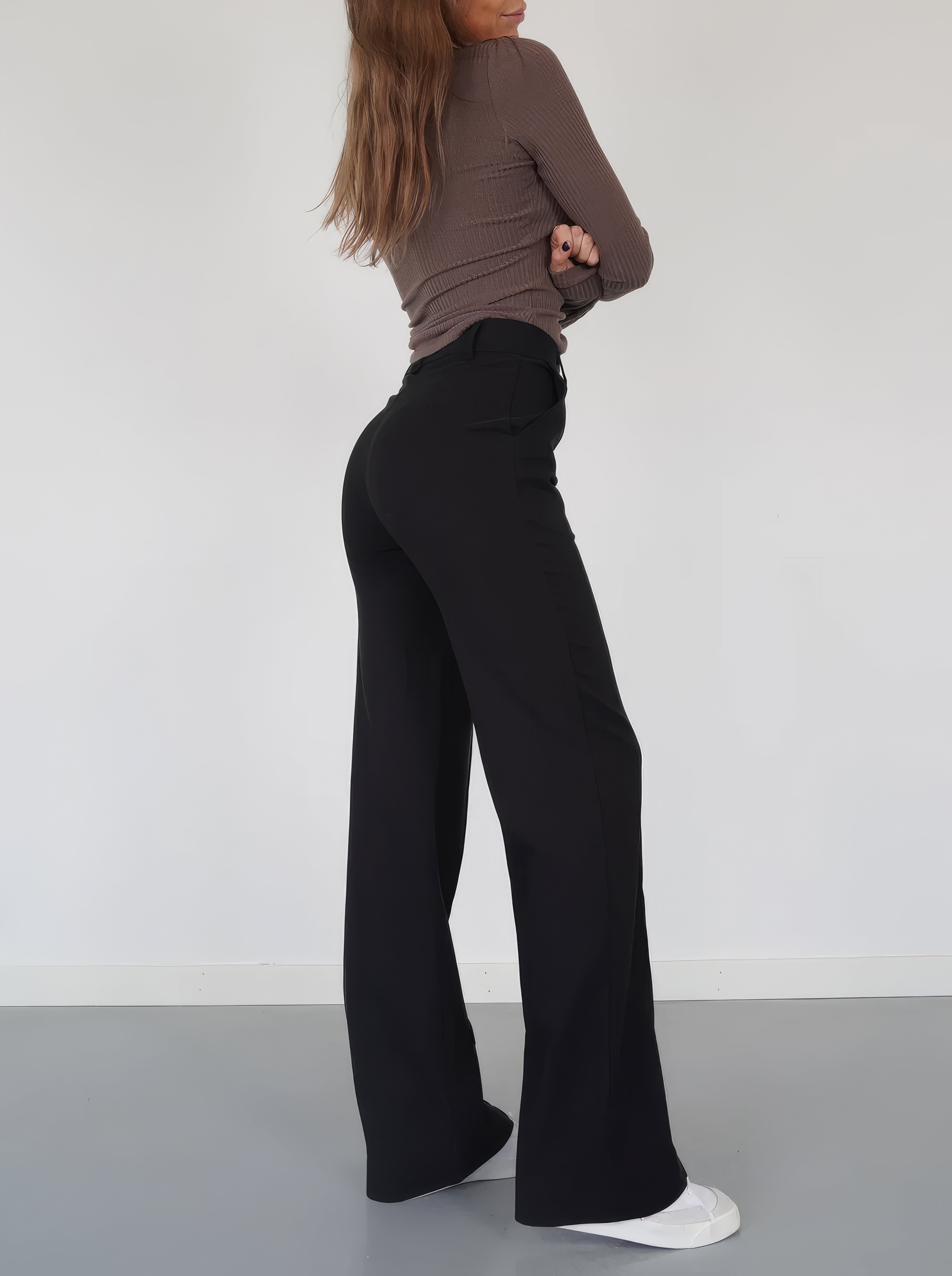 Elara's Casual Wide Trousers