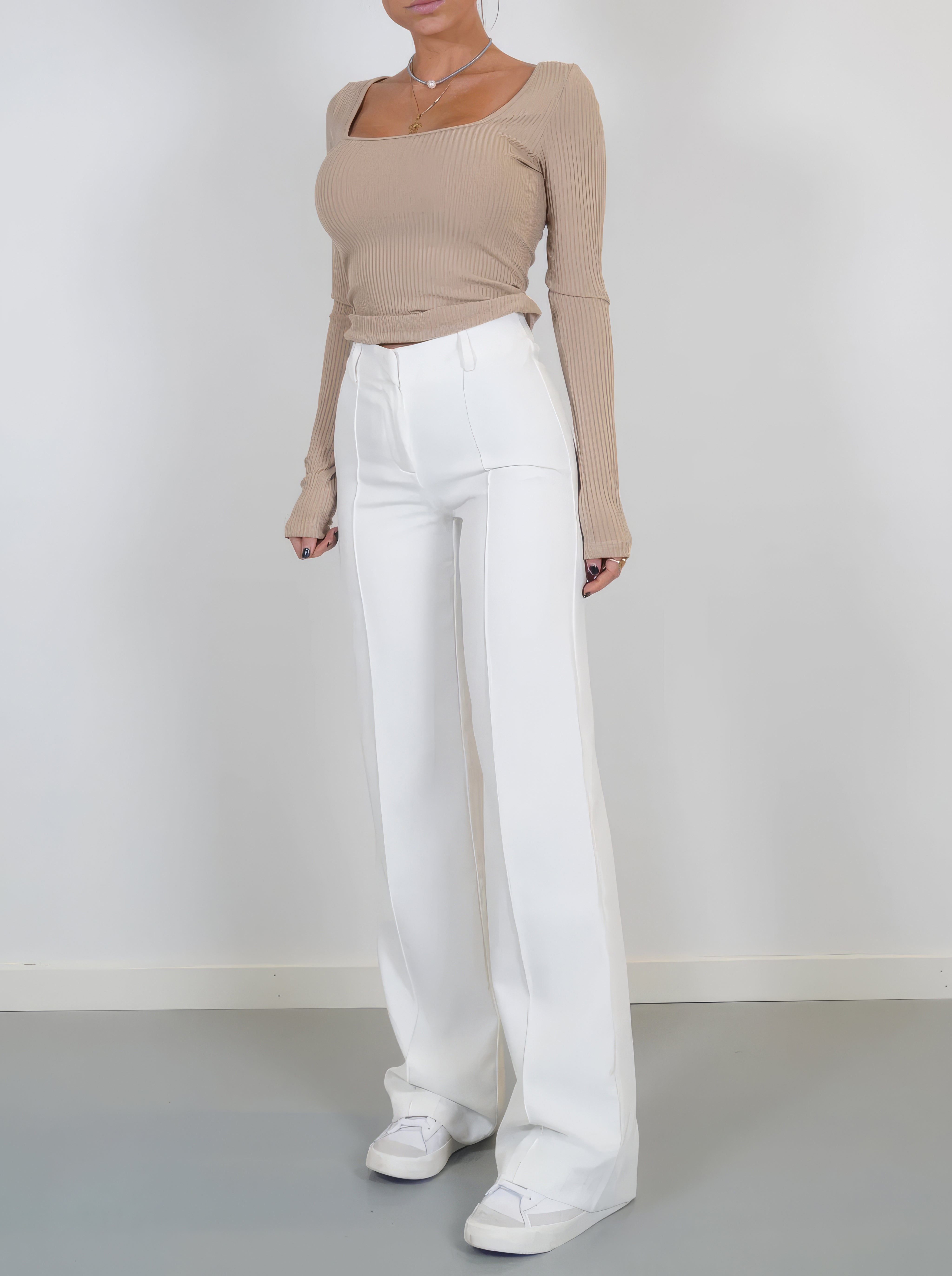 Elara's Casual Wide Trousers