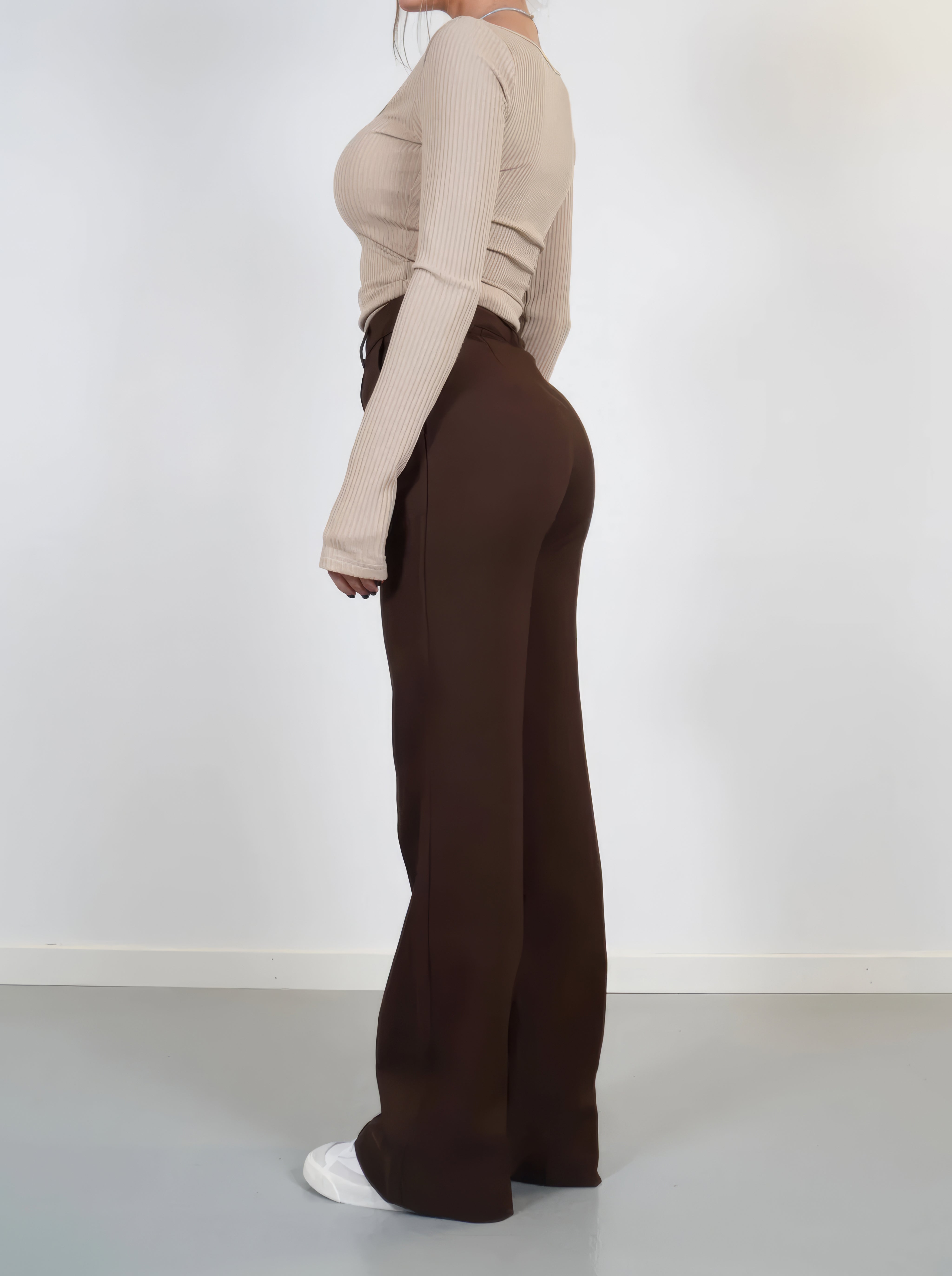 Elara's Casual Wide Trousers