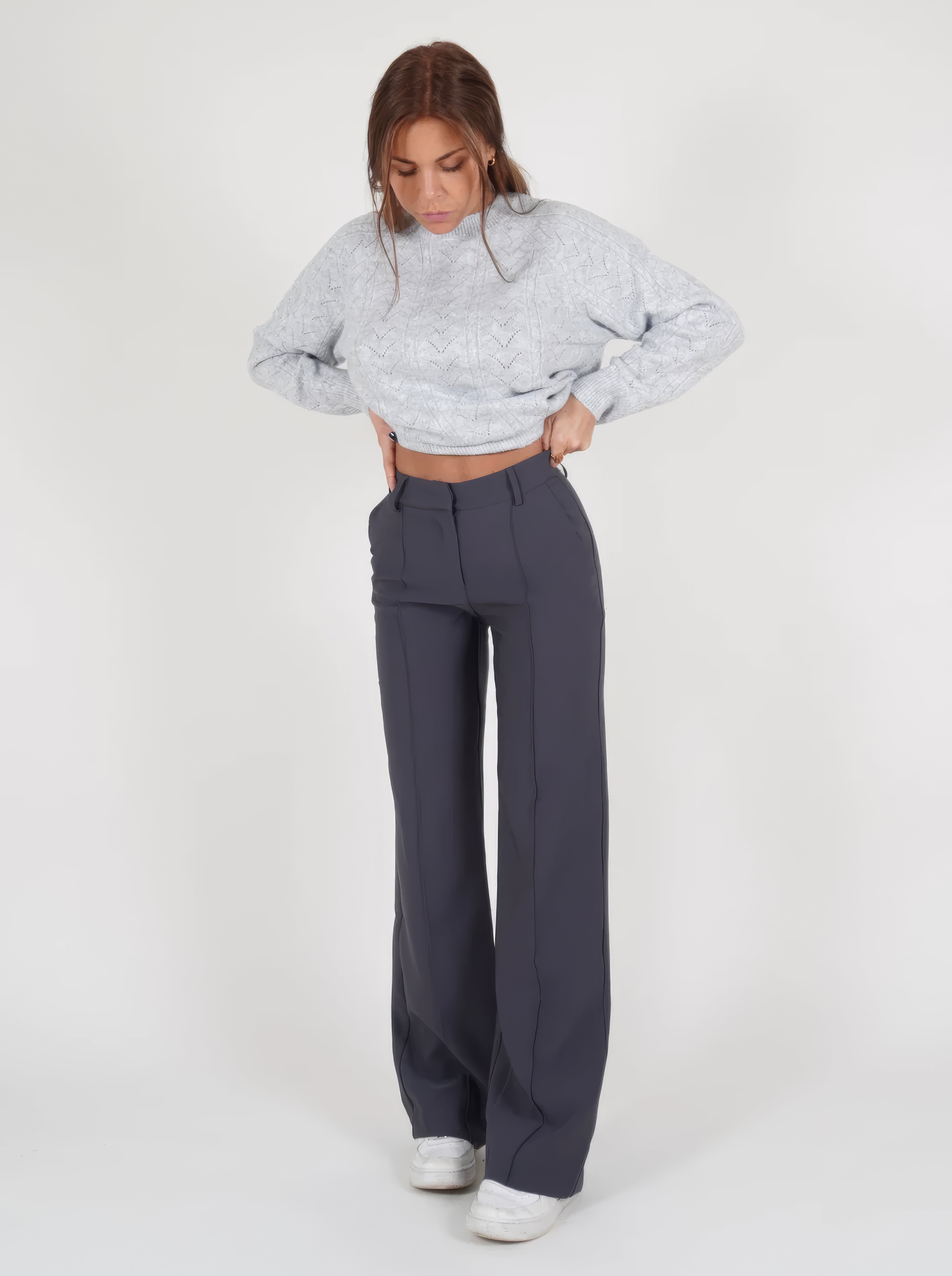 Elara's Casual Wide Trousers