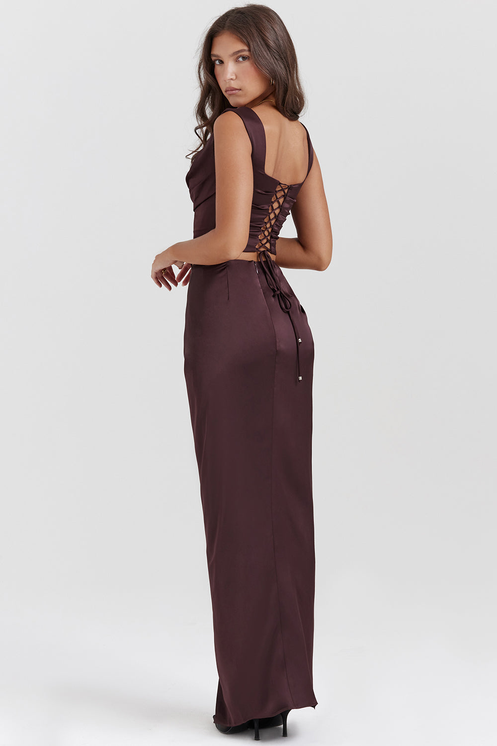 Elara's Open Maxi Dress